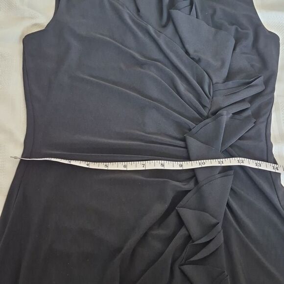 Ralph Lauren Black Ruffled Dress - Picture 9 of 16
